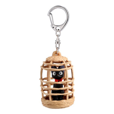 Porte-Clés Jiji en cage - Kiki La Petite Sorcière
