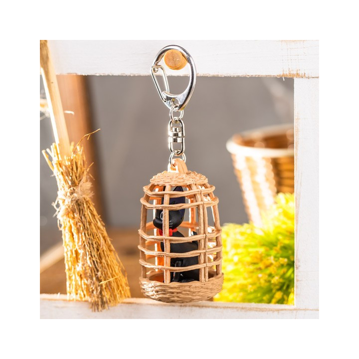Keychain Jiji in cage - Kiki’s Delivery Service