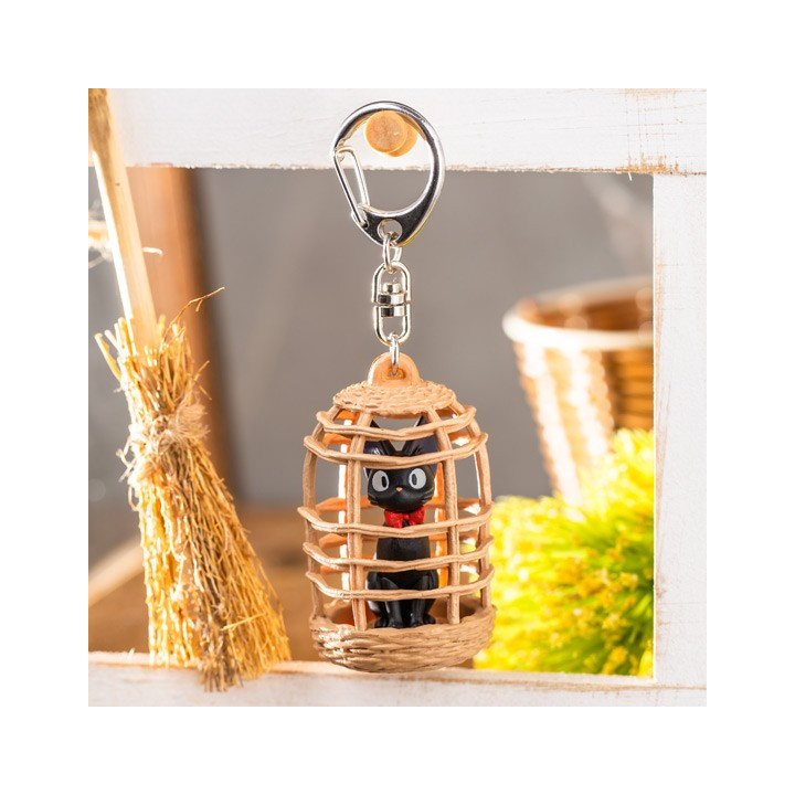 Keychain Jiji in cage - Kiki’s Delivery Service