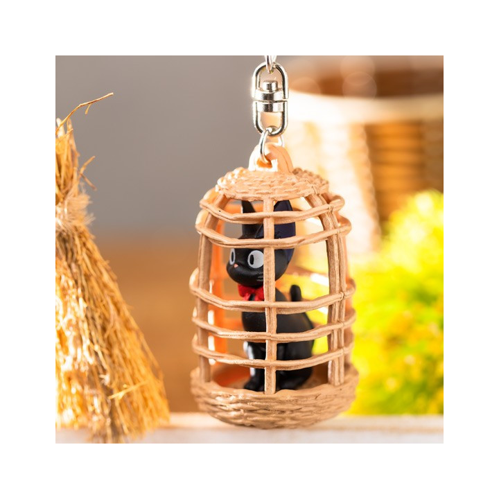 Keychain Jiji in cage - Kiki’s Delivery Service