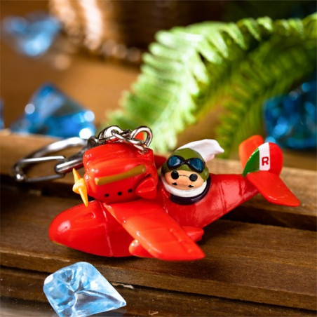 Keychain Porco Rosso and Savoia - Porco Rosso