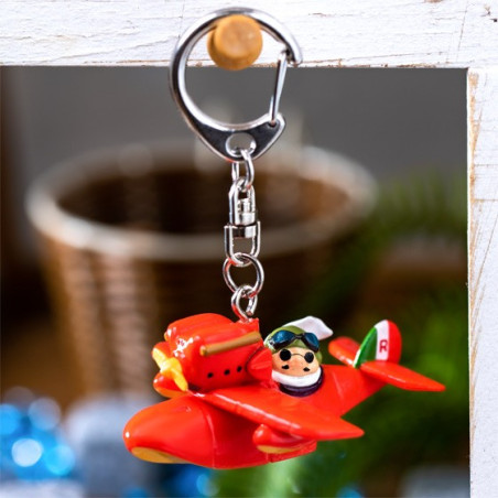 Keychain Porco Rosso and Savoia - Porco Rosso