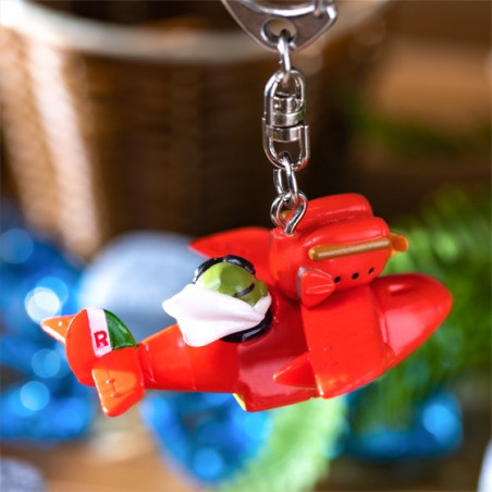 Keychain Porco Rosso and Savoia - Porco Rosso