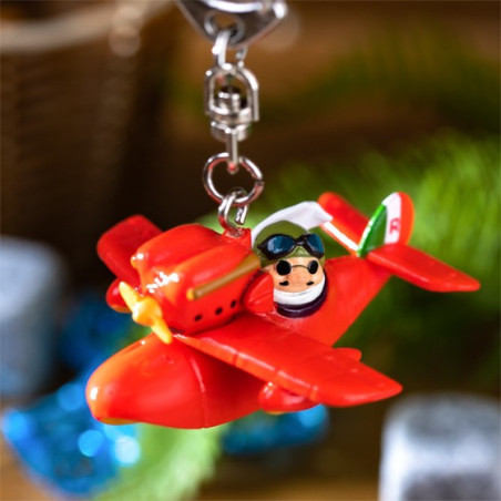 Keychain Porco Rosso and Savoia - Porco Rosso