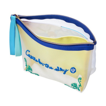 Transparent Pouch embroidered - Castle In The Sky