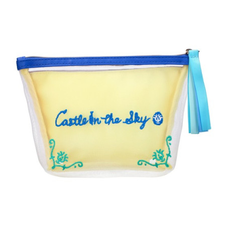 Transparent Pouch embroidered - Castle In The Sky