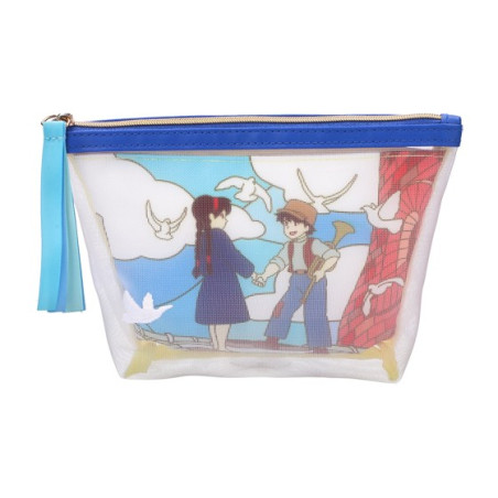 Transparent Pouch embroidered - Castle In The Sky