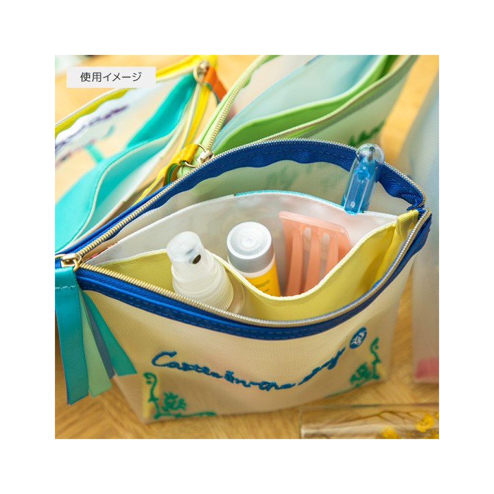 Pochette transparente brodée - Mon Voisin Totoro