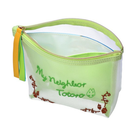 Pochette transparente brodée - Mon Voisin Totoro