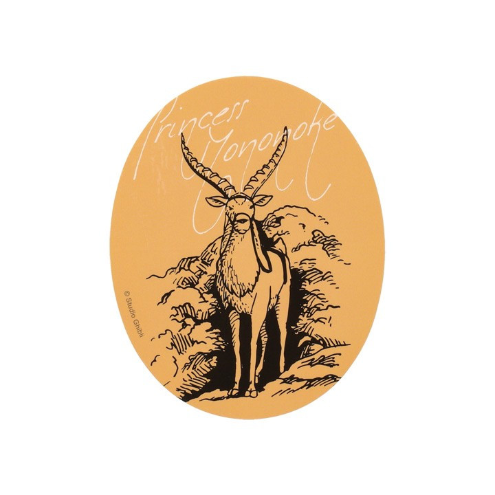 Autocollant Dieu Cerf - Princesse Mononoké