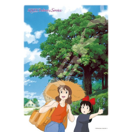 Puzzle 500P Kiki and Ursula hitchhiking - Kiki’s Delivery Service