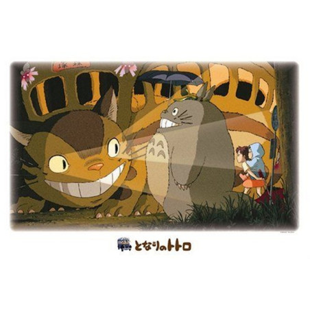 Puzzle 1000 P Catbus in the night - My Neighbor Totoro