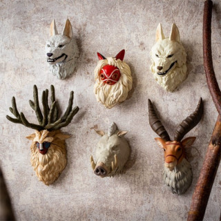 Collection of 6 Assorted 3D Character Magnet -Princess Mononoke