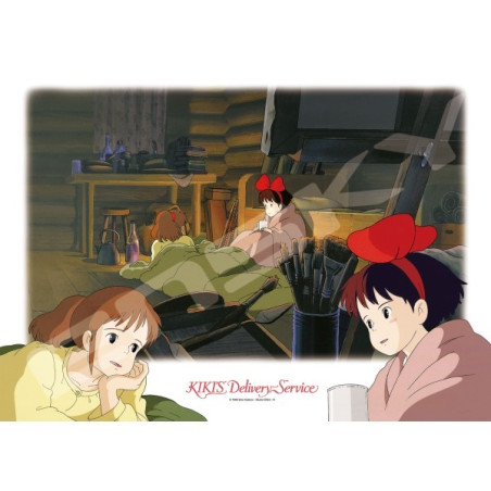 Puzzle 500P Kiki and Ursula at Ursula's hut - Kiki’s Delivery Service