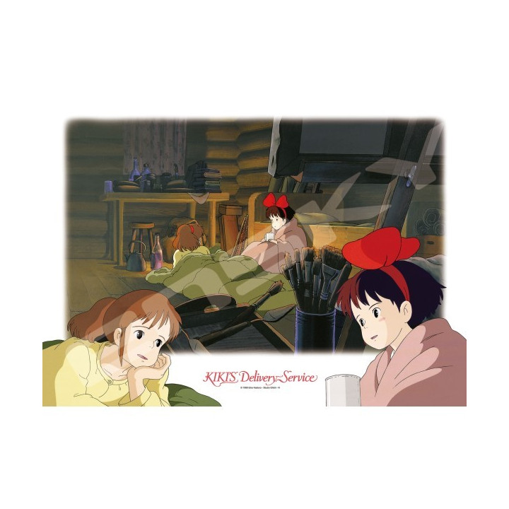 Puzzle 500 Pcs Kiki et Ursula dans la cabane - Kiki La Petite Sorcièr