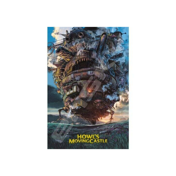 Puzzle Deluxe Foil 1000 Pcs Affiche film - Le Château ambulant