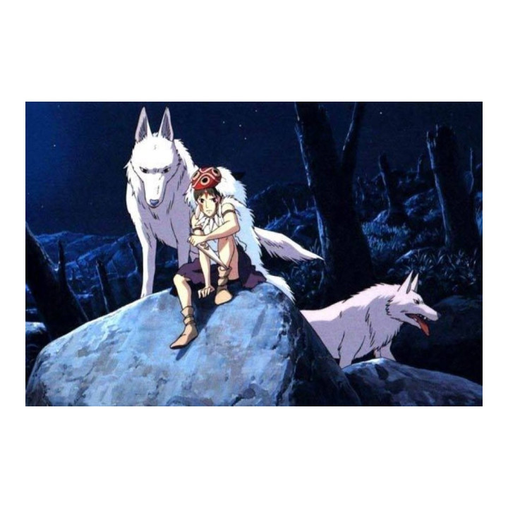 Puzzle 1000 P San & Moro - Princess Mononoke