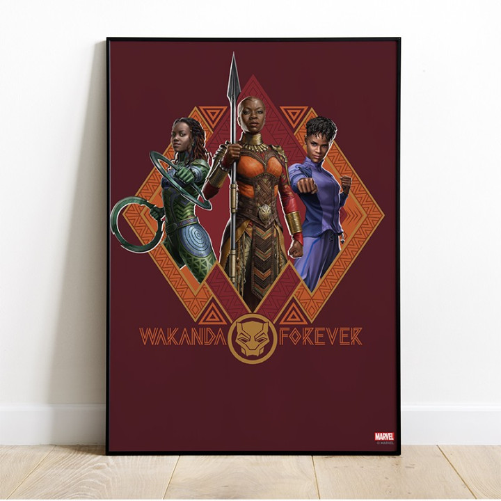 Tableau Wakanda Forever 02 - Nakia Okoye Shuri