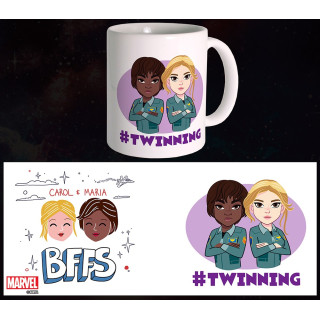 MARVEL MUG CAPTAIN MARVEL - BFFS