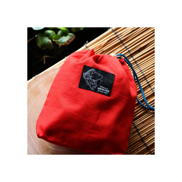 Pochon brodé avec cordelette Ashitaka -Princesse Mononoké