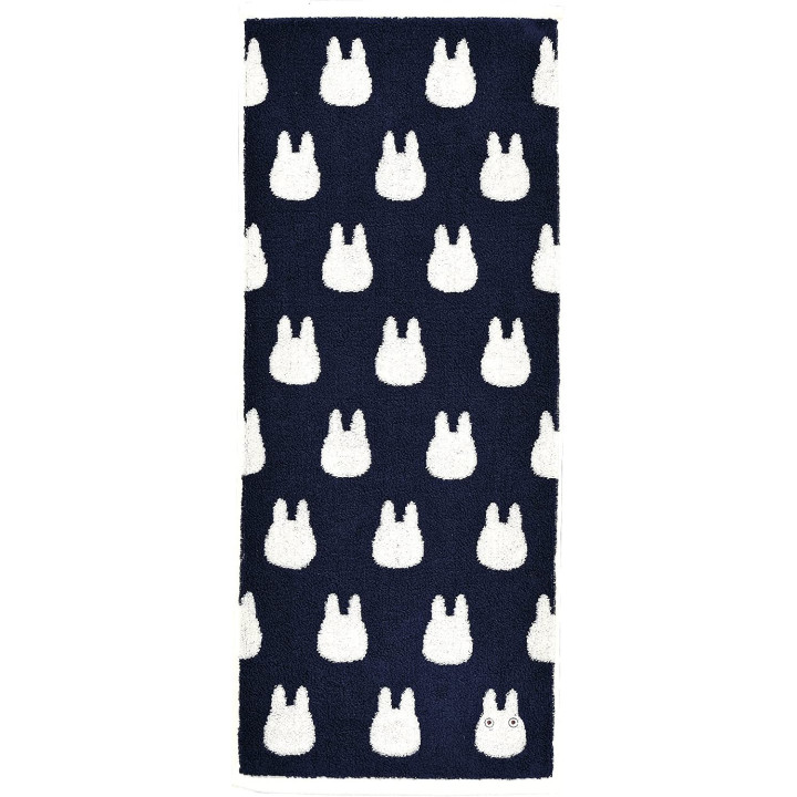 Serviette Silhouette Totoro Blanc 33x80cm - Mon Voisin Totoro