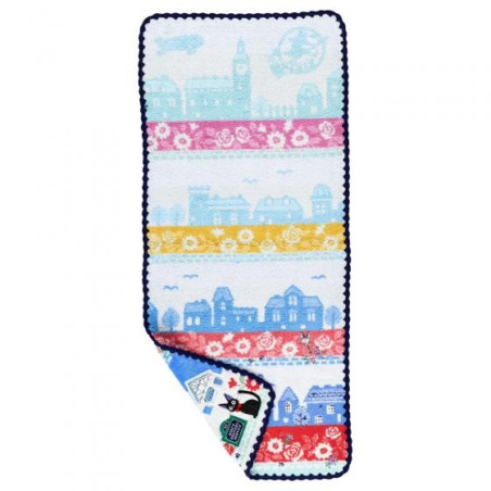 Serviette Rues de Paris 34x80cm - Kiki La Petite Sorcière