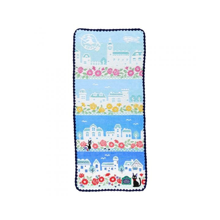 Serviette Rues de Paris 34x80cm - Kiki La Petite Sorcière
