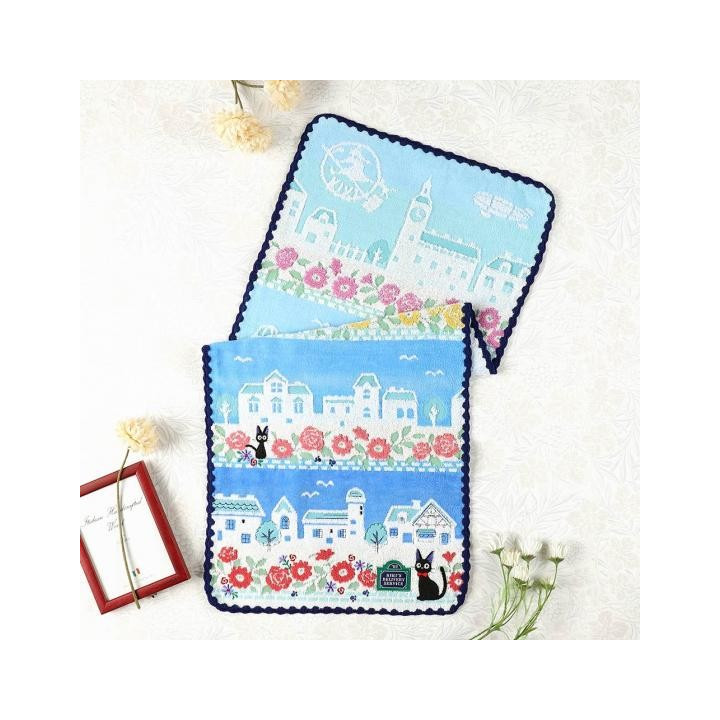 Serviette Rues de Paris 34x80cm - Kiki La Petite Sorcière