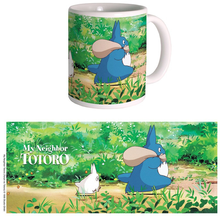 Mug Ghibli 08 - Totoro Bleu et Blanc - Mon Voisin Totoro