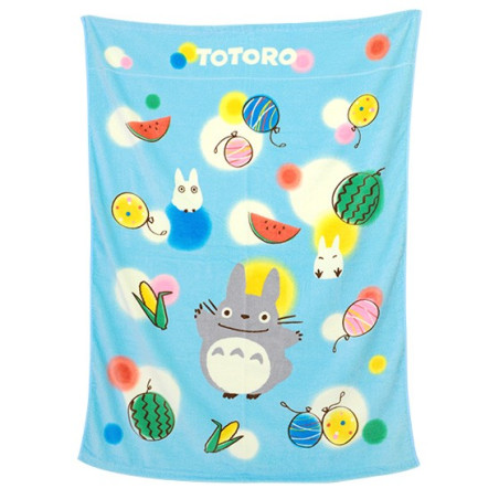 Serviette de plage Vacances d'été 85 x 115 cm - Mon Voisin Totoro
