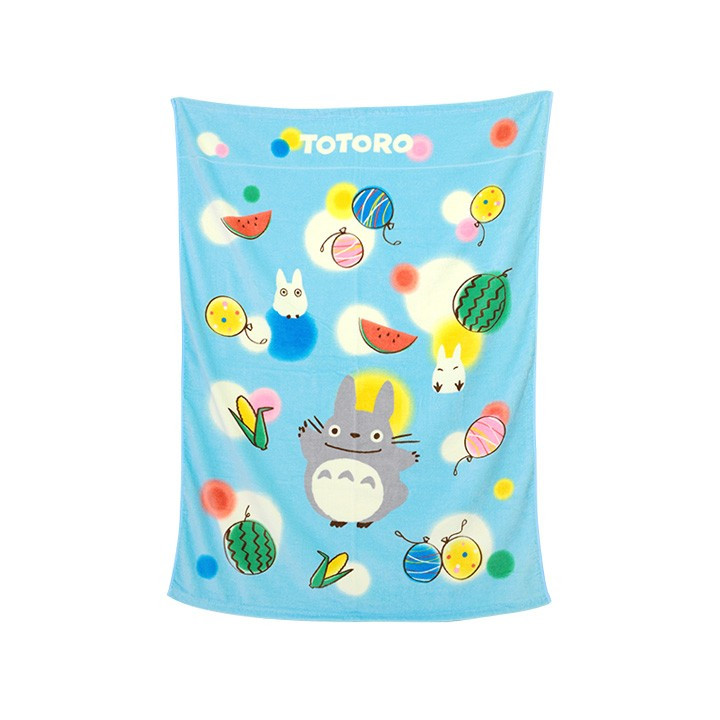 Serviette de plage Vacances d'été 85 x 115 cm - Mon Voisin Totoro