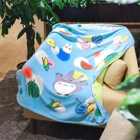 Serviette de plage Vacances d'été 85 x 115 cm - Mon Voisin Totoro