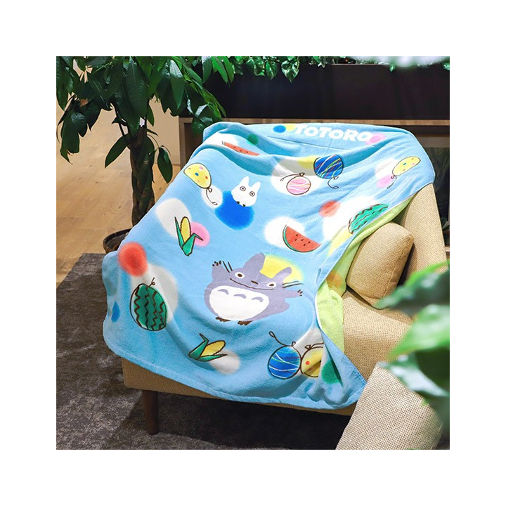 Serviette de plage Vacances d'été 85 x 115 cm - Mon Voisin Totoro