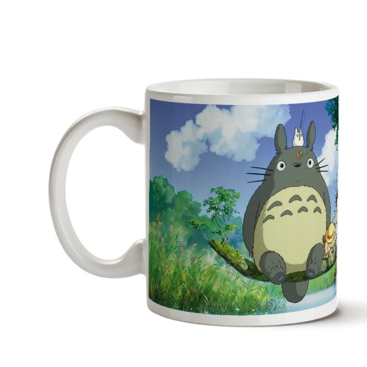 GHIBLI MUG 01 - TOTORO PÊCHE - MON VOISIN TOTORO