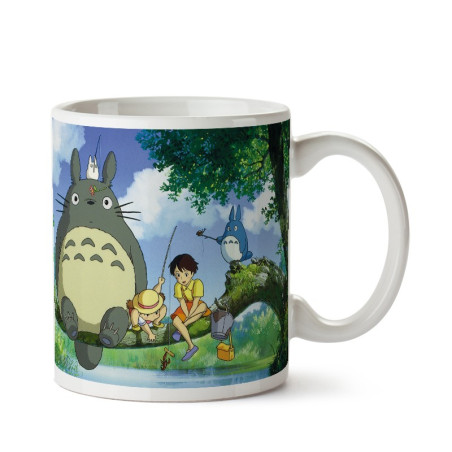 MUG GHIBLI 01 - TOTORO FISHING - MY NEIGHBOR TOTORO