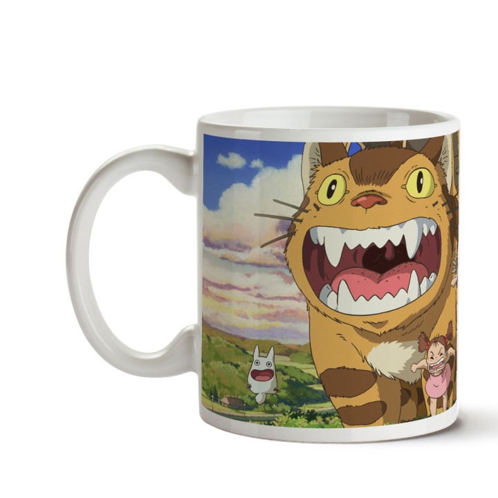 GHIBLI MUG 02 - NEKOBUS & TOTORO - MON VOISIN TOTORO
