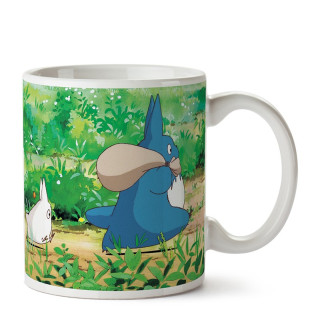 Mug Ghibli 08 - Totoro Blue and White - My Neighbor Totoro