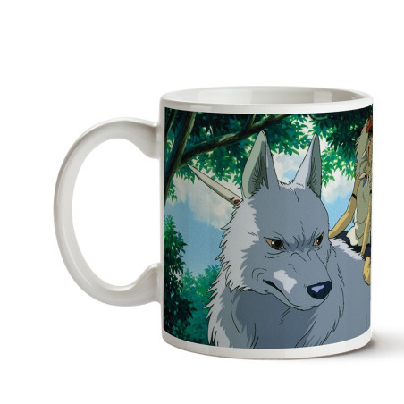 GHIBLI MUG 05 -MONONOKE - PRINCESSE MONONOKE