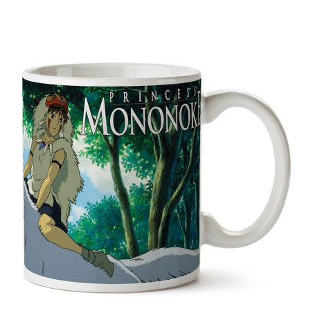 GHIBLI MUG 05 -MONONOKE - PRINCESSE MONONOKE