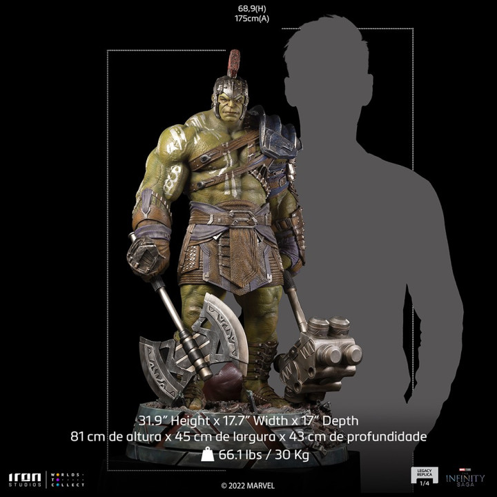 Gladiator Hulk - 1/4 Legacy statue - Marvel - Infinity Saga