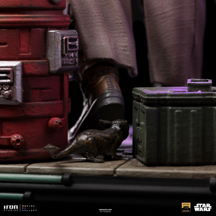 Obi-Wan and Young Leia - Star Wars Deluxe Art Scale 1/10