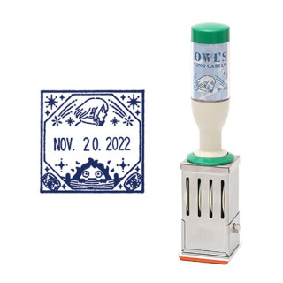 Tampon dateur Art Deco - Le Château Ambulant 