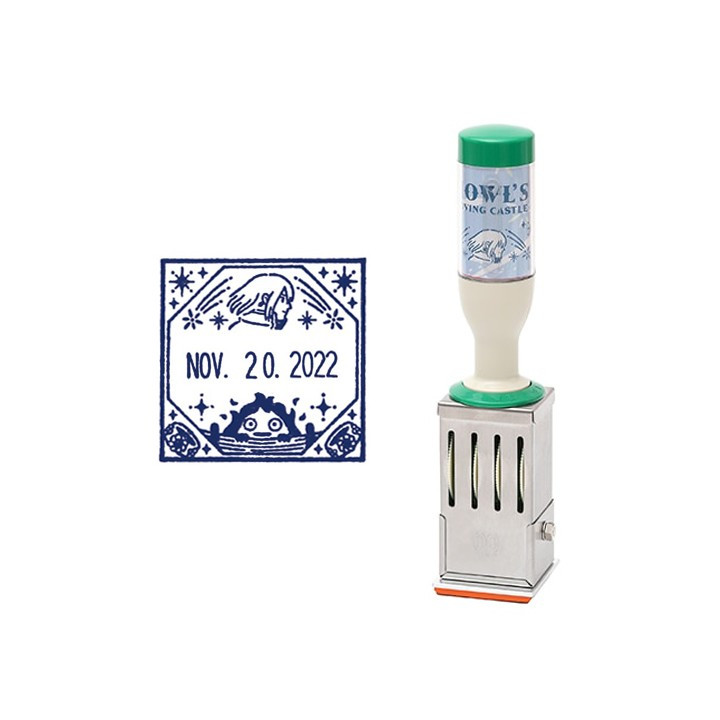 Tampon dateur Art Deco - Le Château Ambulant 