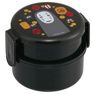 Bento Rond Deux Parties No Face & Lanternes - Le Voyage de Chihiro 