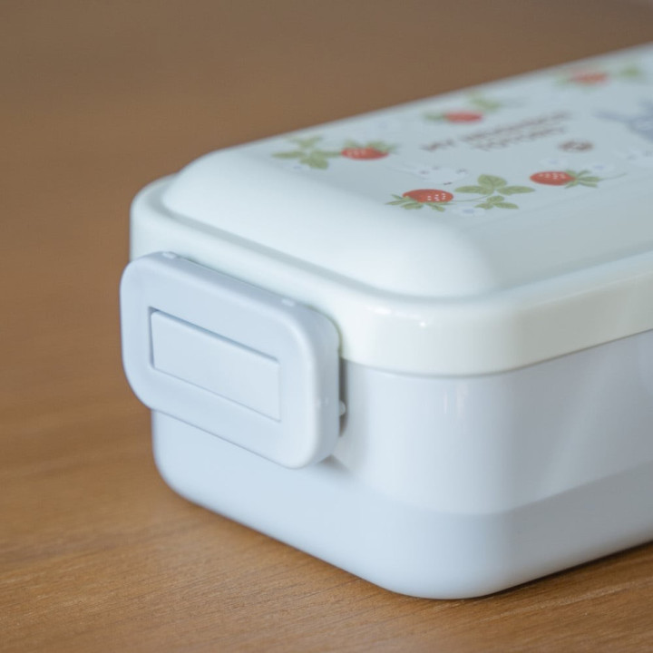 Lunch box 4 locks 530ml Rasberry collection - My Neighbor Totoro