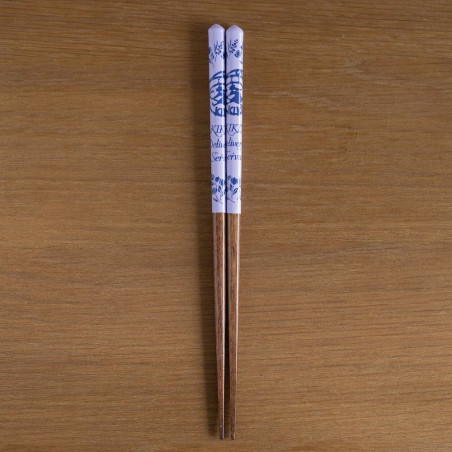 Lacquered Chopsticks 21cm Sketches Purple - Kiki’s Delivery Service