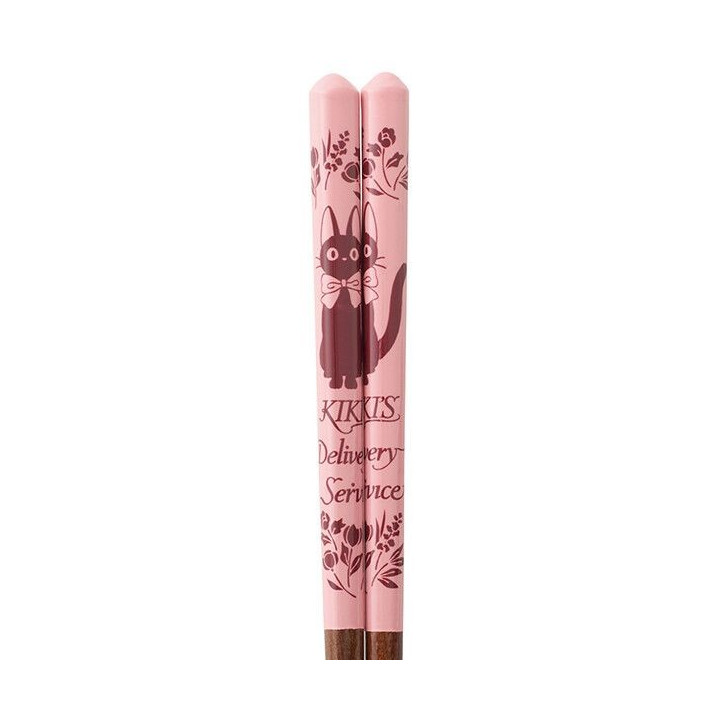 Baguettes laquées 21cm Esquisses Rose - Kiki La Petite Sorcière