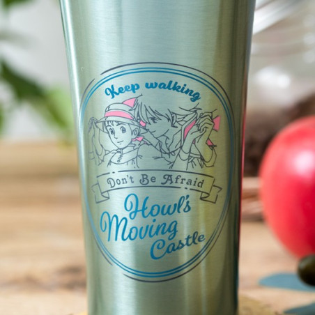 Tumbler Metal 400ml N’aie pas peur - Le Chateau Ambulant