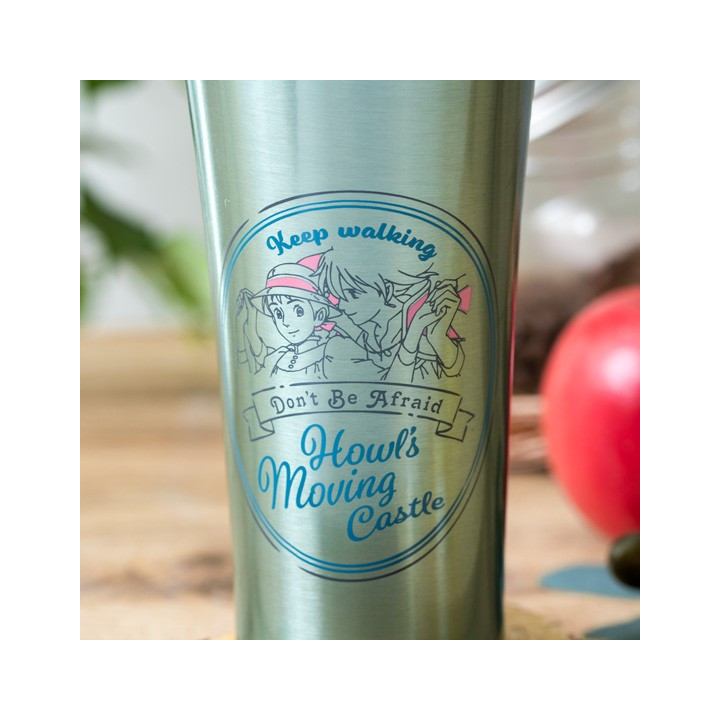 Stainless Steel 400ml Don't Be Afraid - Howl's MovingCastle