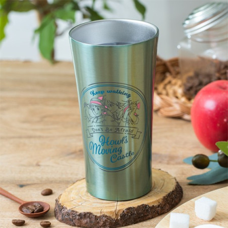 Tumbler Metal 400ml N’aie pas peur - Le Chateau Ambulant